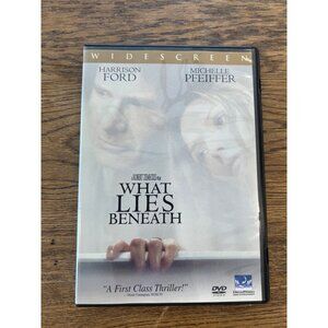 What Lies Beneath 2000 DVD Thriller Harrison Ford Michelle Pfeiffer Pre-Owned